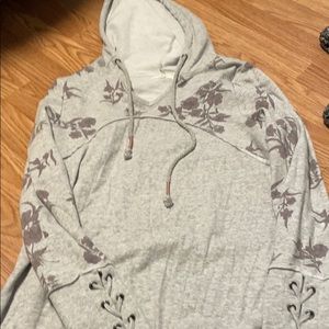 Floral hoodie